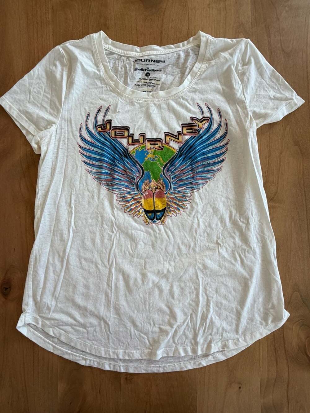 Goodie Two Sleeves Journey Band T-Shirt Size M